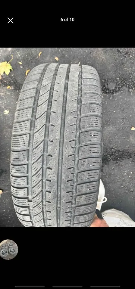 225/45R17 Momo Winter Tires on RSSW Mags image indicator(5)