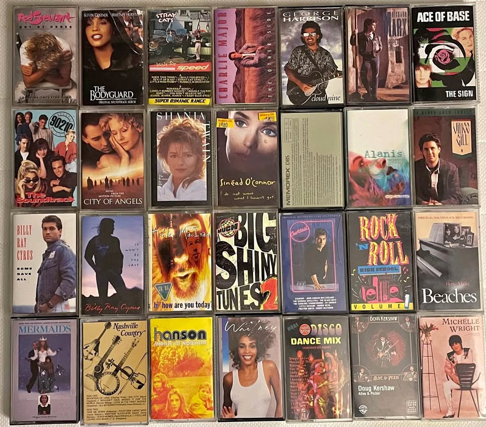 Lot of 6 Audio Cassettes - Various Artists