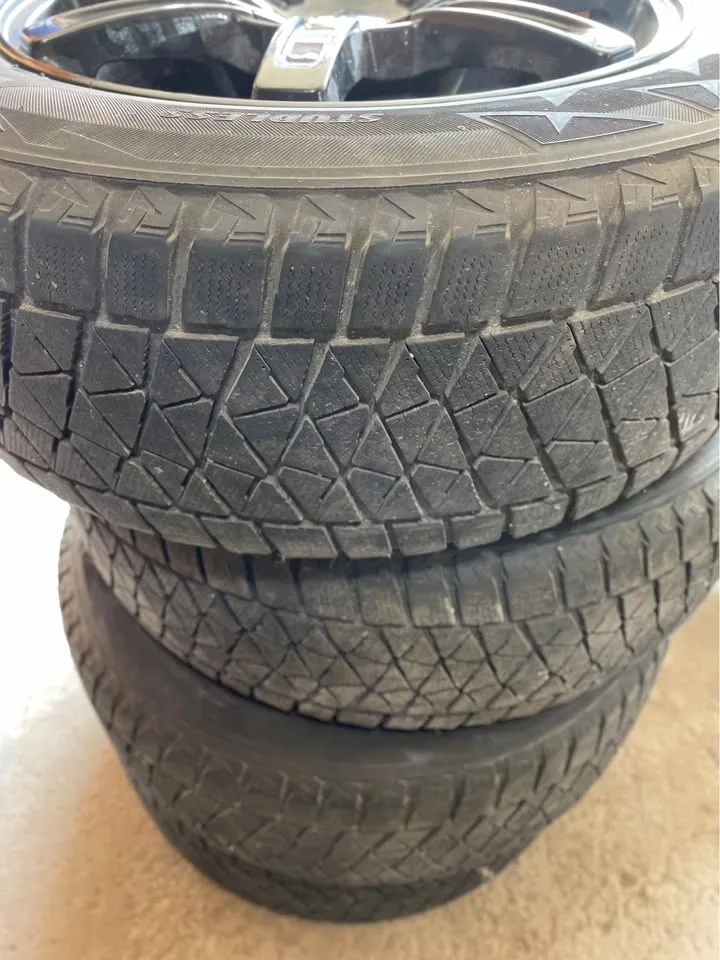 Winter tire and rims for sale image indicator(4)