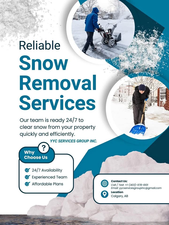 Snow Removal Services - Calgary, AB