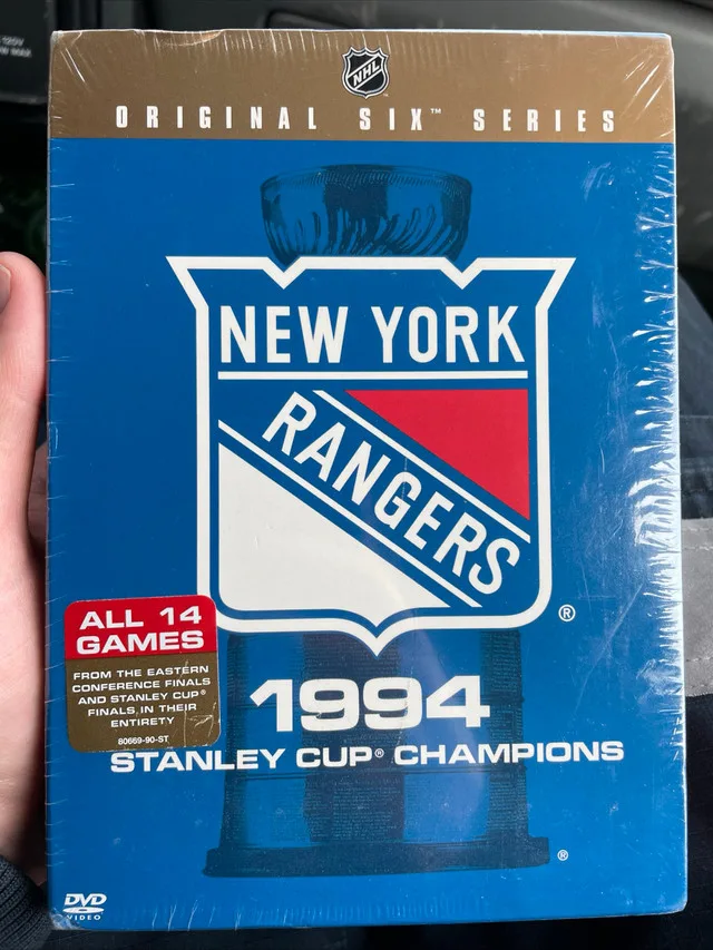 NHL 1994 New York Rangers Stanley Cup Champions DVD Brand New thumbnail
