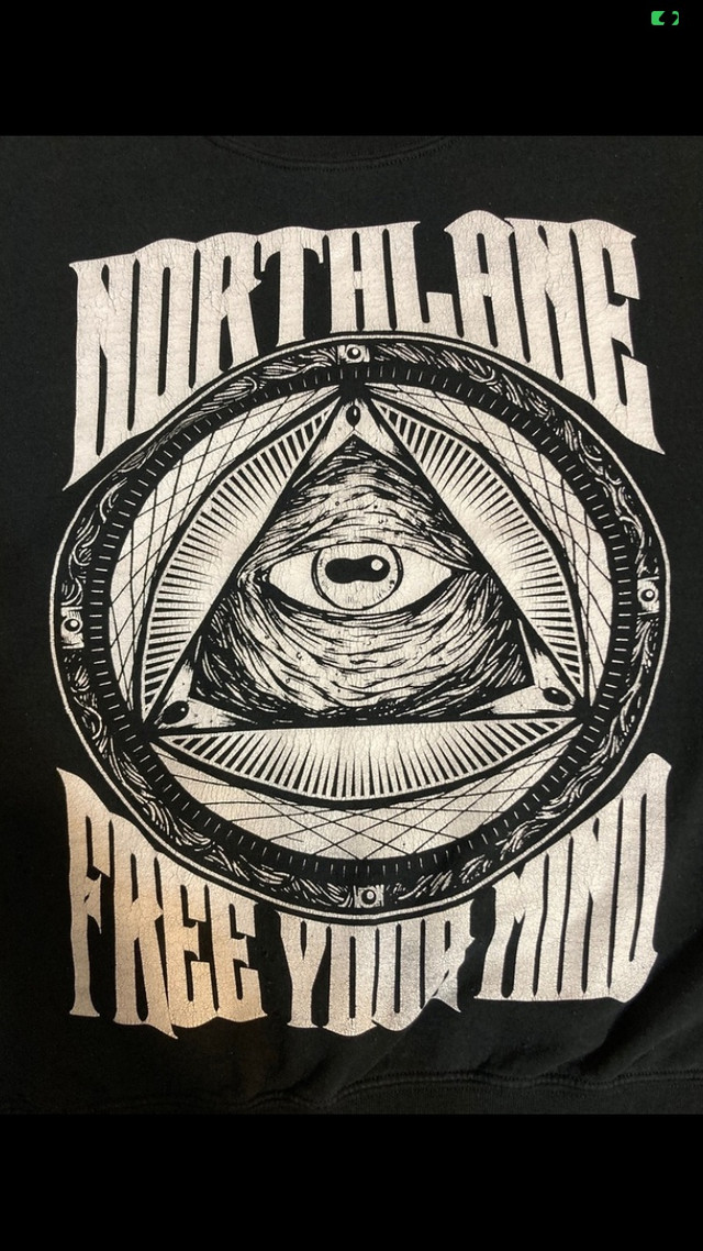 Northlane band Free Your Mind crewneck black large Gildan - photo 2