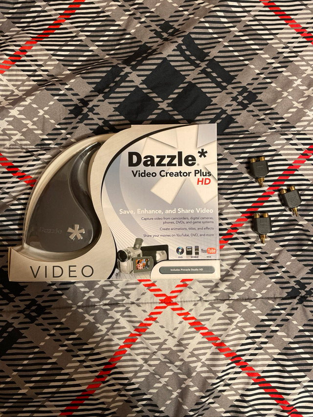 Dazzle DVC-107 Video Creator Plus W/Splitters