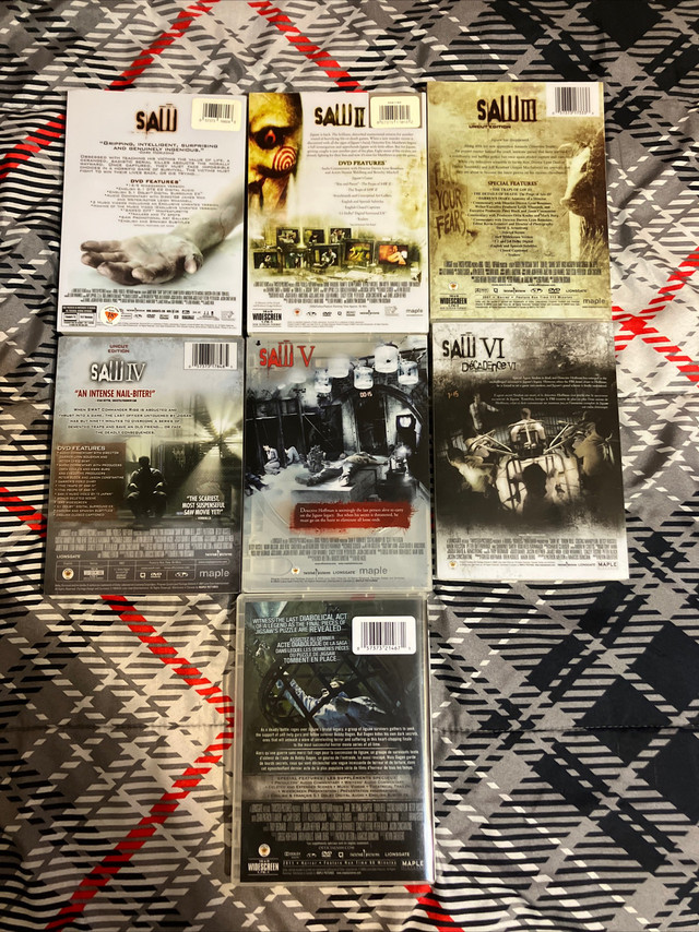 Saw 1 - 7 DVD Collection - photo 2
