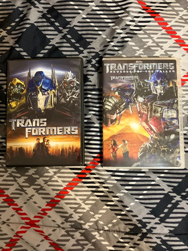 Transformers 1 & Revenge Of The Fallen DVD Michael Bay Film thumbnail