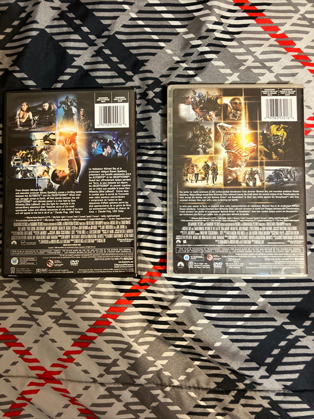 Transformers 1 & Revenge Of The Fallen DVD Michael Bay Film - photo 2