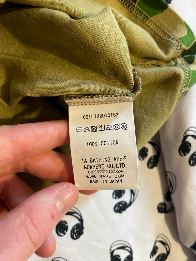 Bape Camo Long Sleeve Medium GREAT CONDITION A Bathing Ape - photo 4