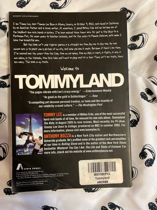 Tommy Land Tommy Lee Biography - photo 2