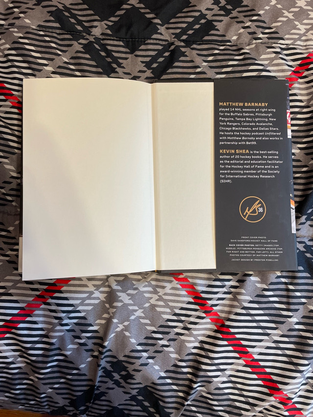 Matthew Barnaby Unfiltered Biography Book - photo 4