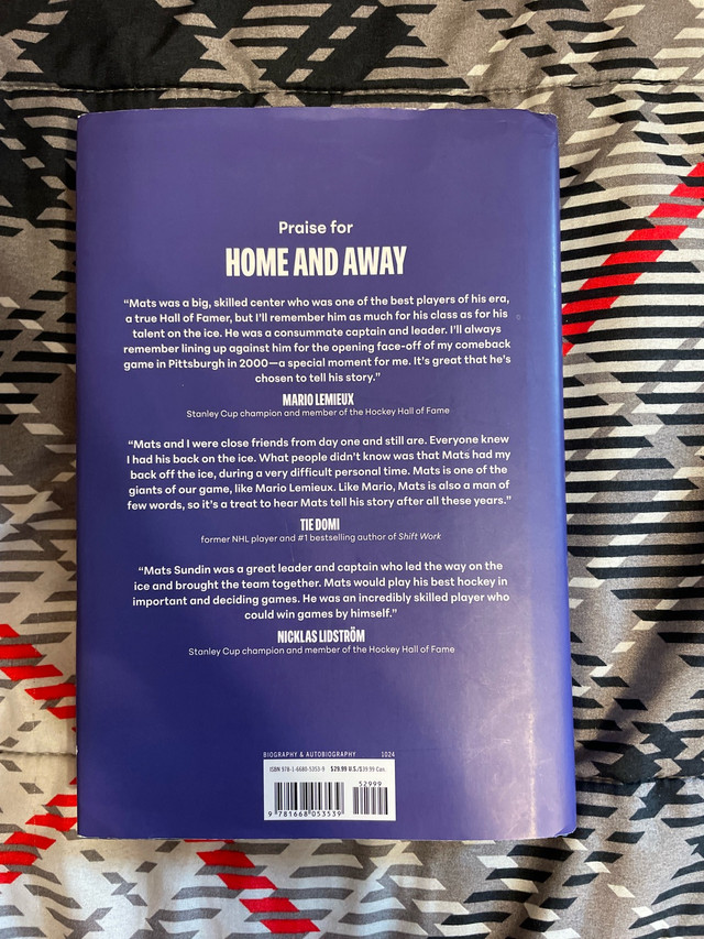 Mats Sundin Home And Away Book Biography - photo 2