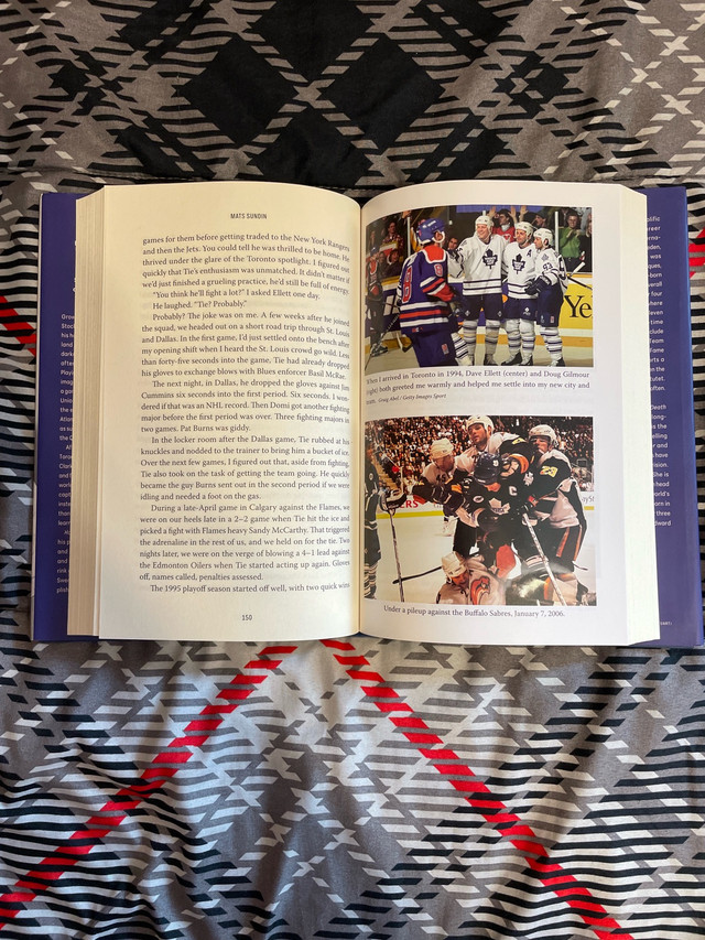 Mats Sundin Home And Away Book Biography - photo 4