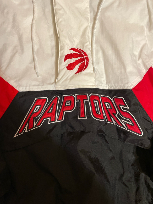 Toronto Raptors Starter Pull Over Jacket Size Large - photo 2