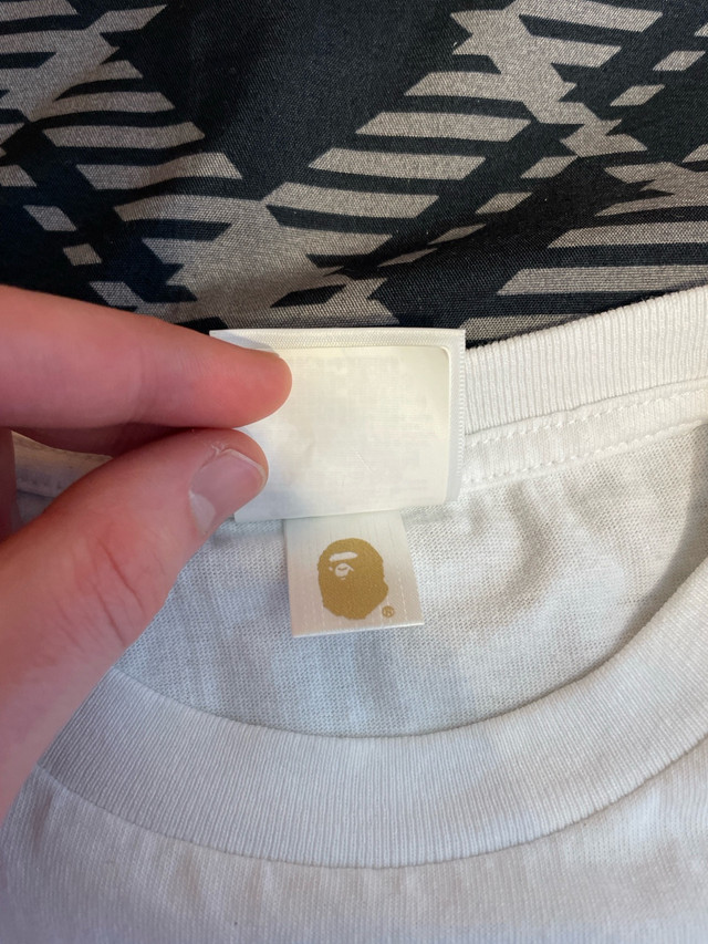 A Bathing Ape T Shirt White Medium BAPE - photo 4