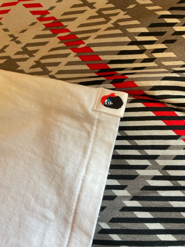 A Bathing Ape T Shirt White Medium BAPE - photo 5