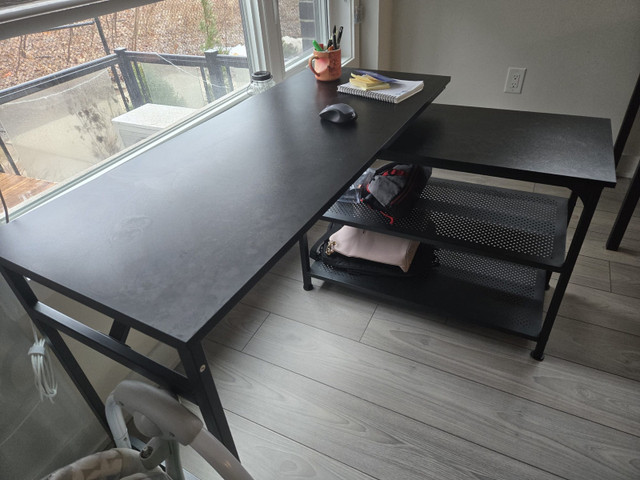 L-shaped swivel desk - photo 2