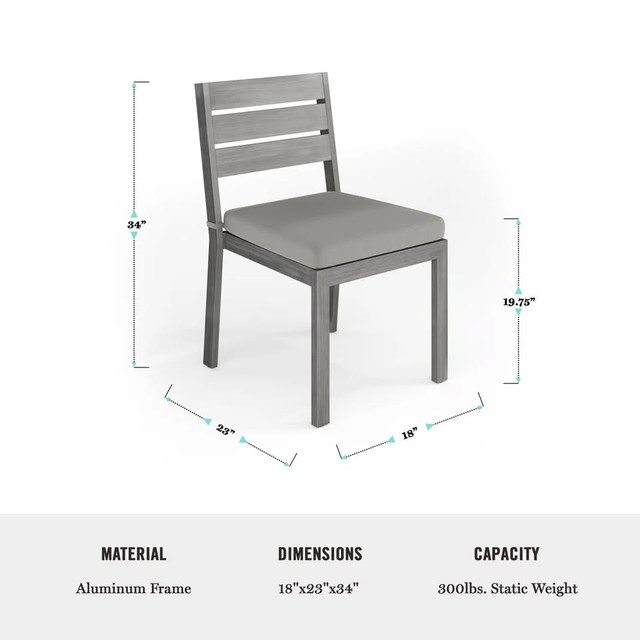 Martha Stewart Bedford Patio Side Chair