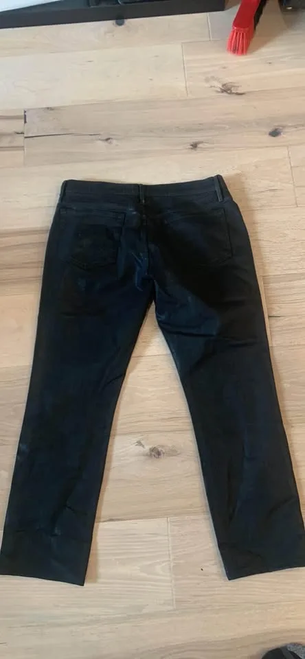 FRAME MENS PANTS ~ L'Homme Skinny in Noir image indicator(5)