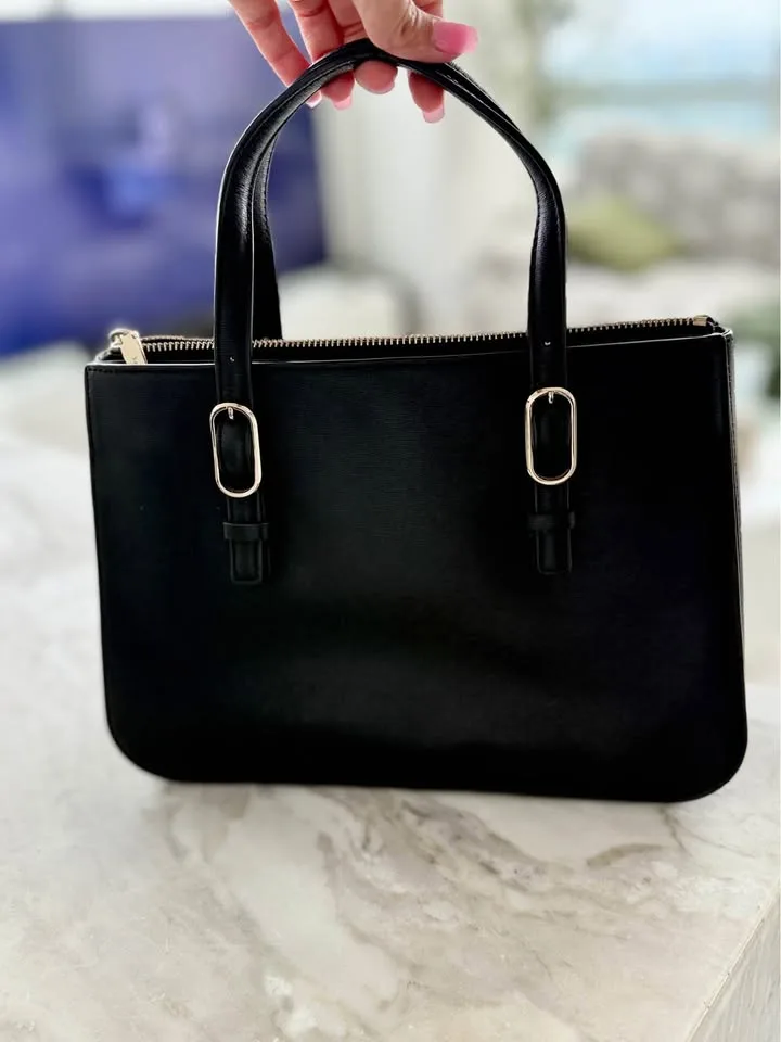 Kate Spade Black Satchel image indicator(3)