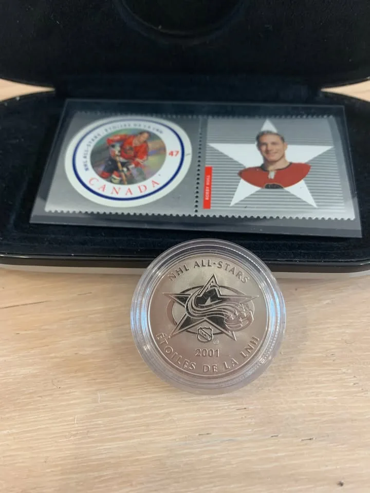 2001 NHL ALL-STARS SET - BLACKHAWKS, BOBBY HULL (DISCOUNTED) image indicator(2)