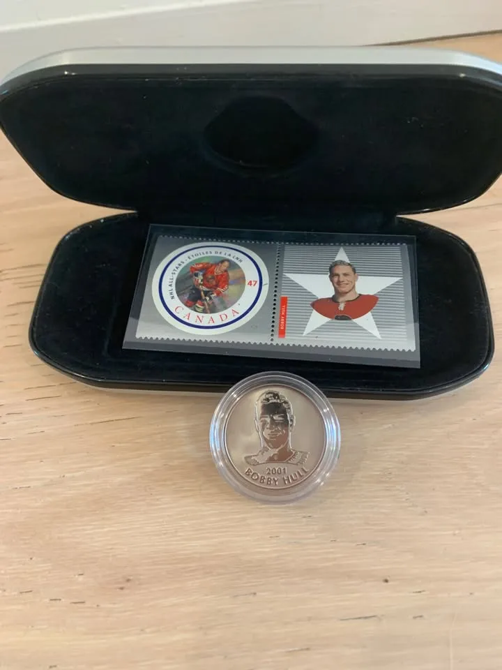 2001 NHL ALL-STARS SET - BLACKHAWKS, BOBBY HULL (DISCOUNTED) image indicator(3)