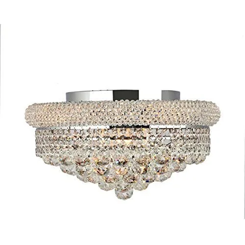 Empire Collection 8 Light Chrome Crystal Ceiling Light thumbnail