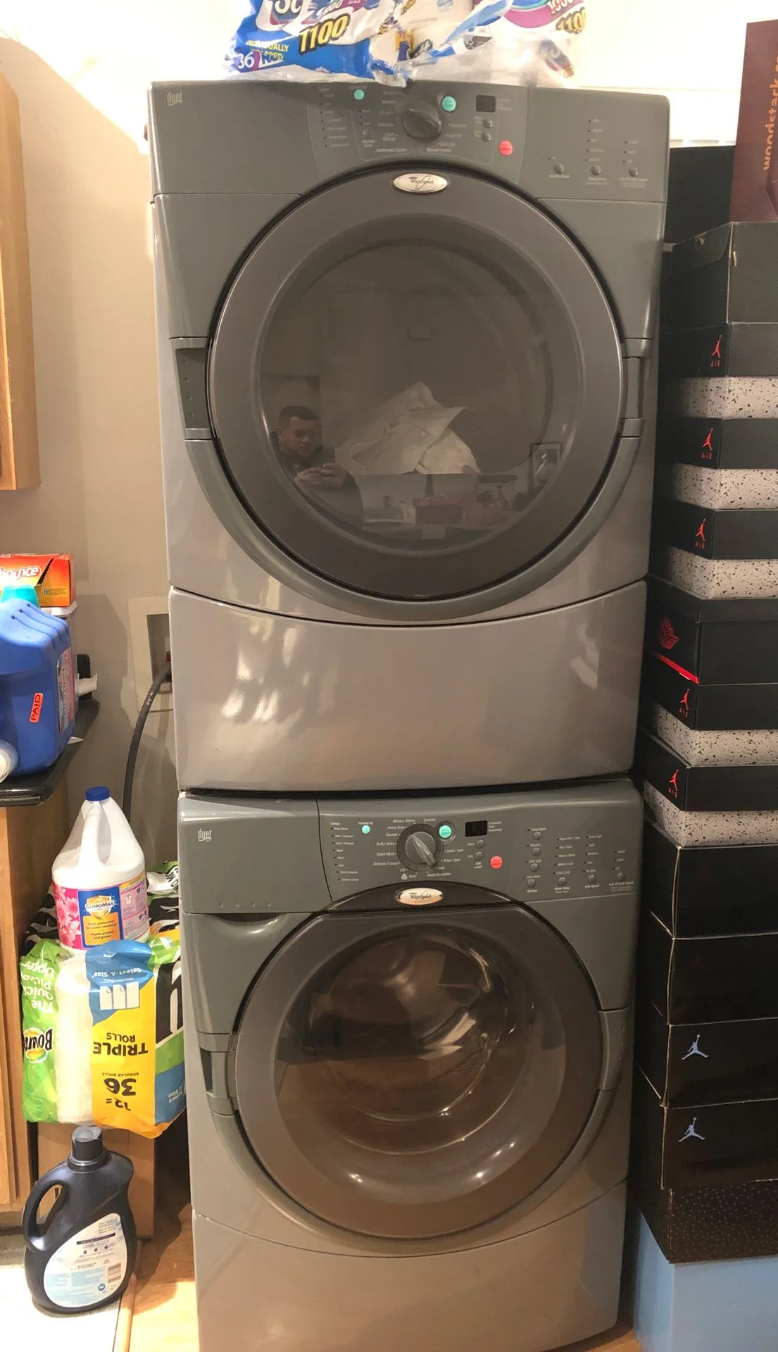 Whirlpool double stacked thumbnail