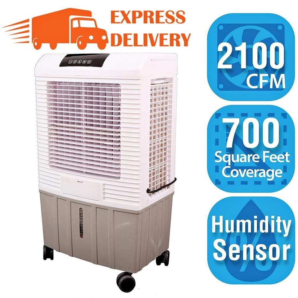 NEW Hessaire MC26A Evaporative Cooler, 700 Sq. Ft.