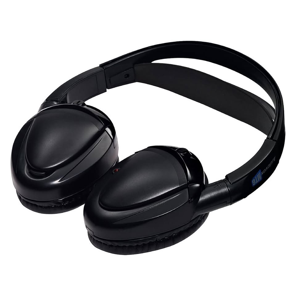 Audiovox Wireless Fold-Flat Headphones