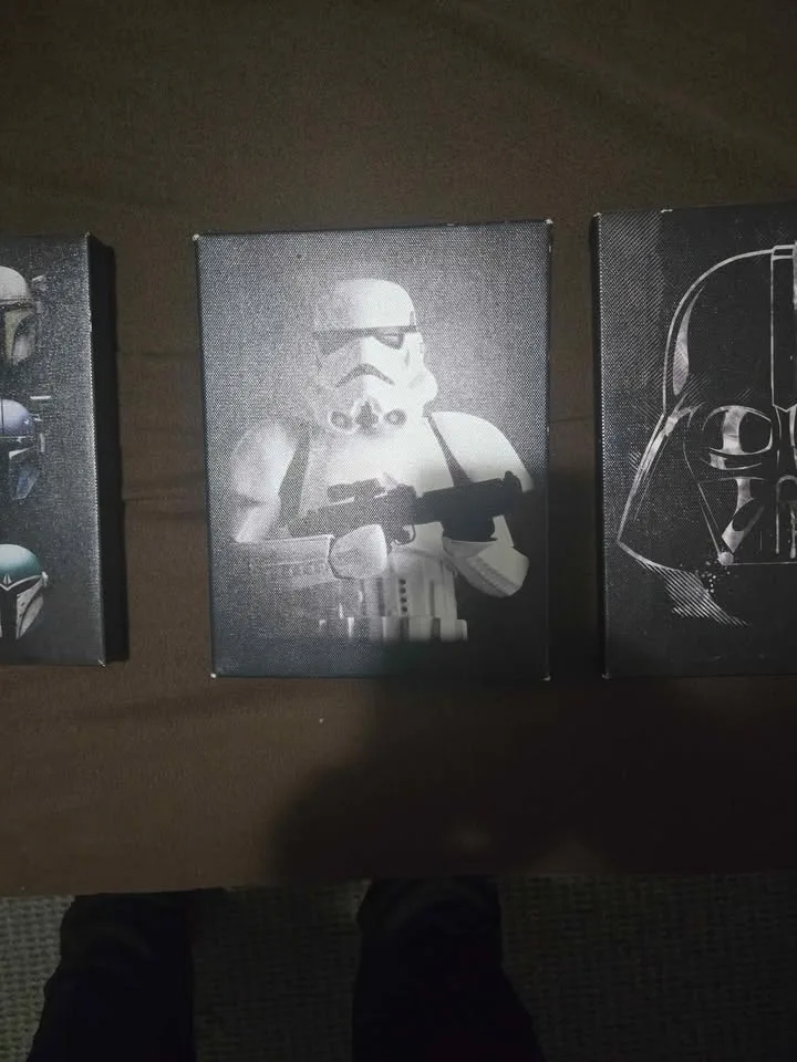 Rare,Vintage and Hard to Find Star Wars Wall Art image indicator(5)