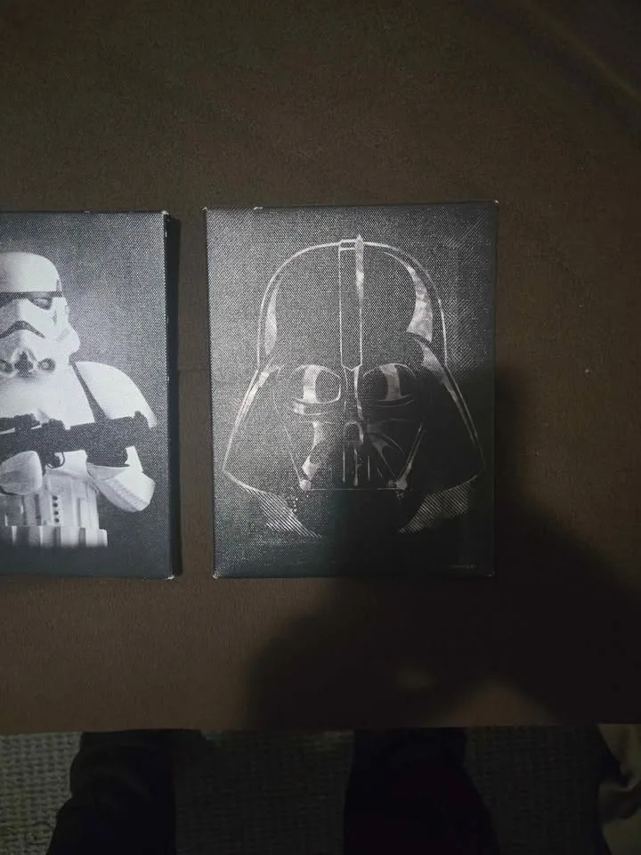 Rare,Vintage and Hard to Find Star Wars Wall Art image indicator(6)