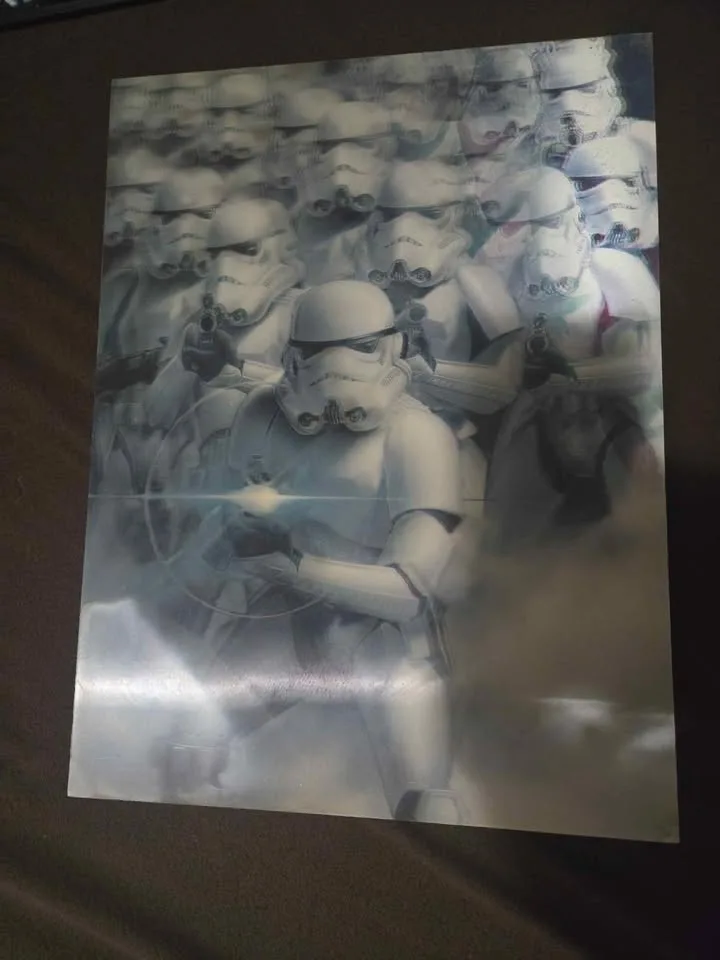 Rare,Vintage and Hard to Find Star Wars Wall Art image indicator(7)