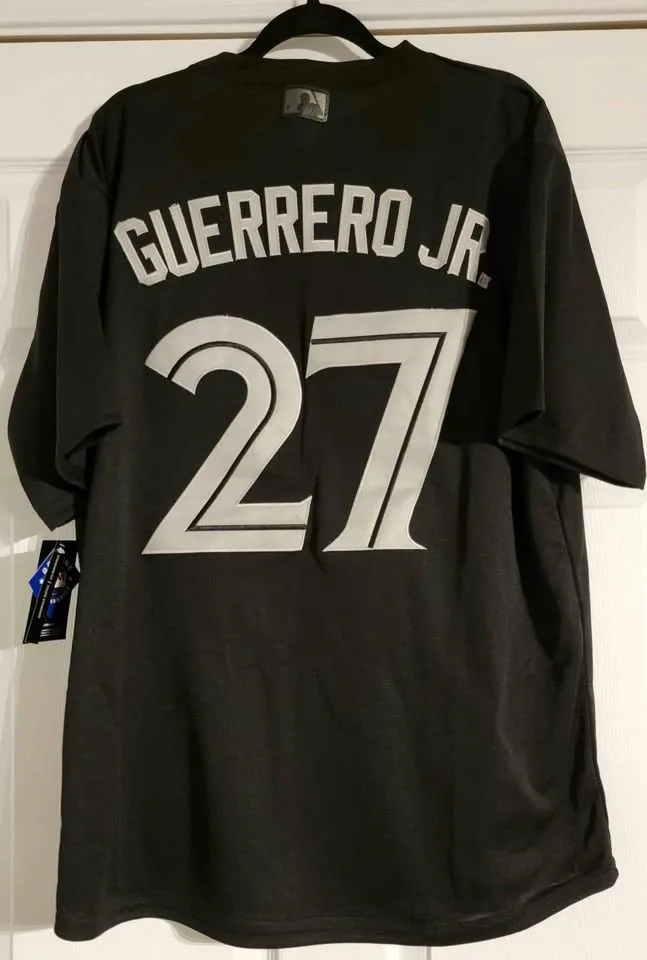 One of a Kind Black Toronto Blue Jays Jersey image indicator(3)
