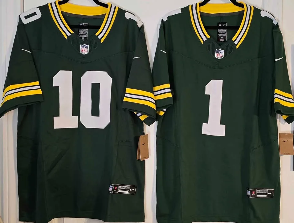 #10 Love & #1 Parsons - Green Bay Packers Jerseys image indicator(2)