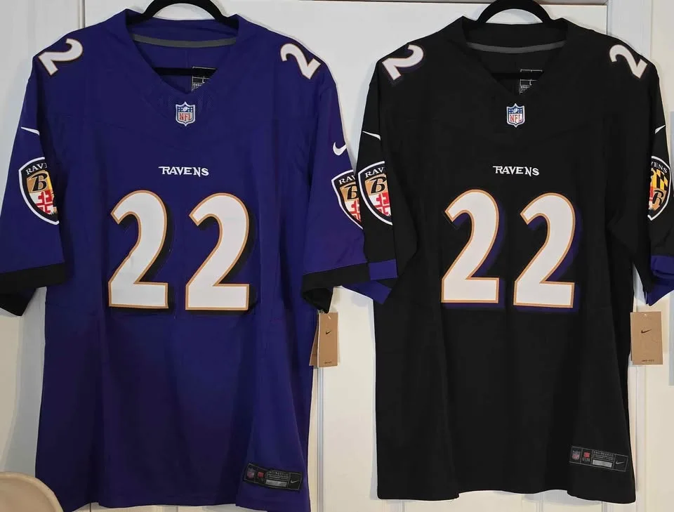 #22 Henry - Baltimore Ravens NFL Jerseys image indicator(2)