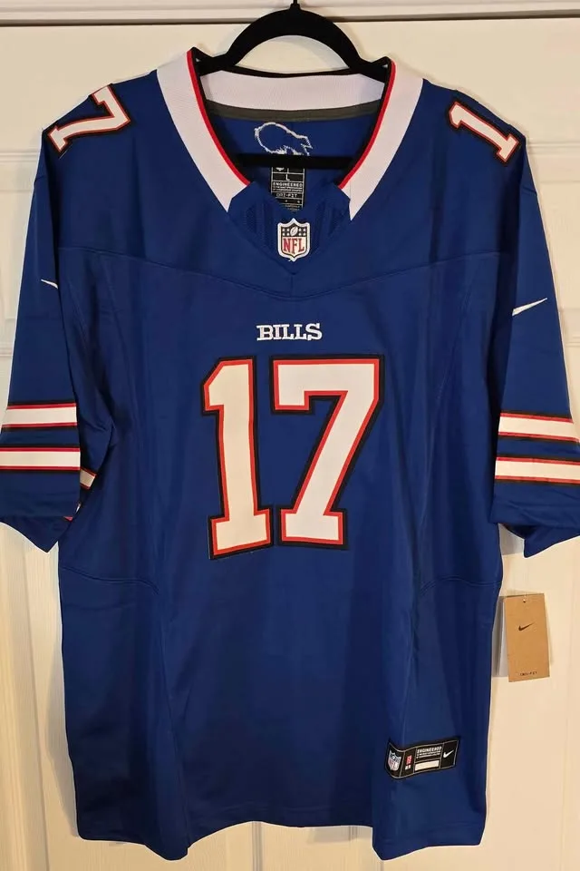 #17 Allen - Buffalo Bills NFL Jerseys image indicator(2)