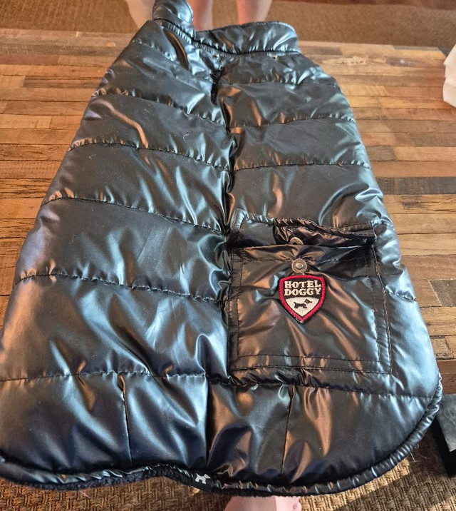 Black Puffer Jacket for Dog