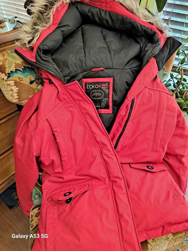 Ladies Ecko Red Parka