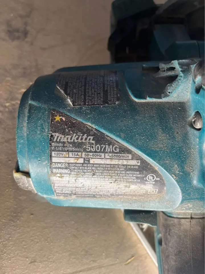 Makita circular saw image indicator(2)