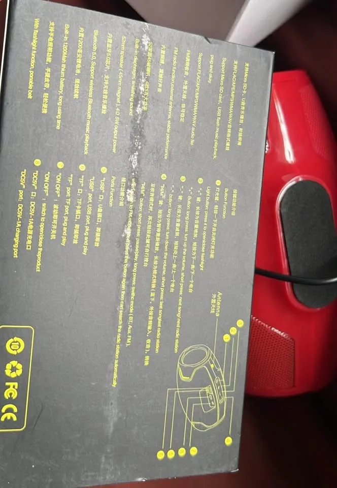 Flash light speaker image indicator(5)