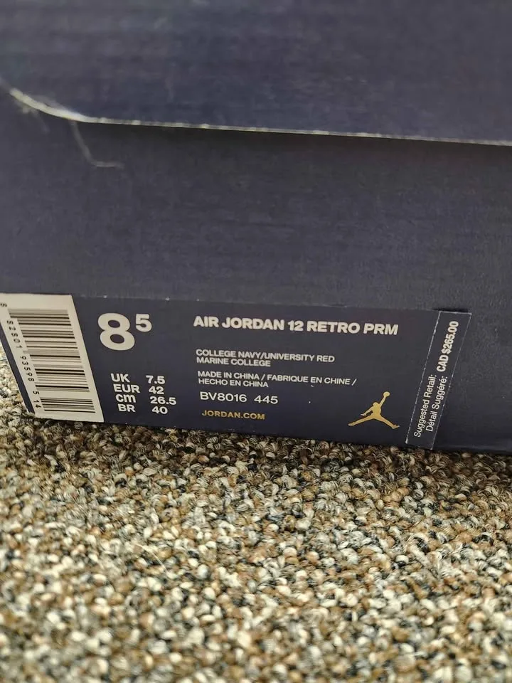 Retro Jordan 12 International image indicator(5)