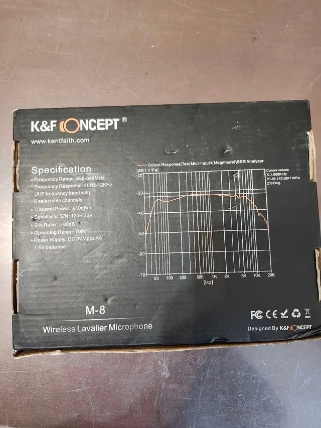 K&F Concept Microphone (Good for parts) image indicator(2)