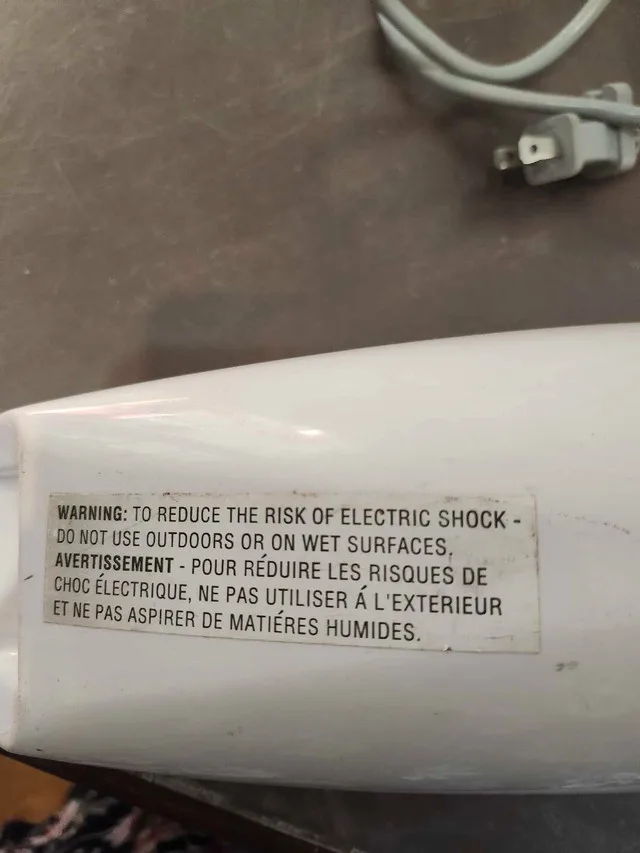 Bissell Hand Vac image indicator(5)