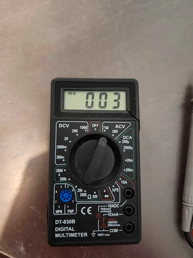 DT-830B Multimeter image indicator(3)