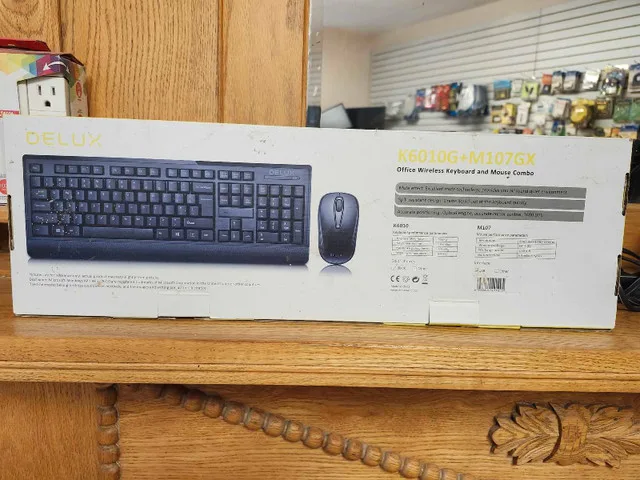 Delux Wireless Keyboard and Mouse image indicator(2)