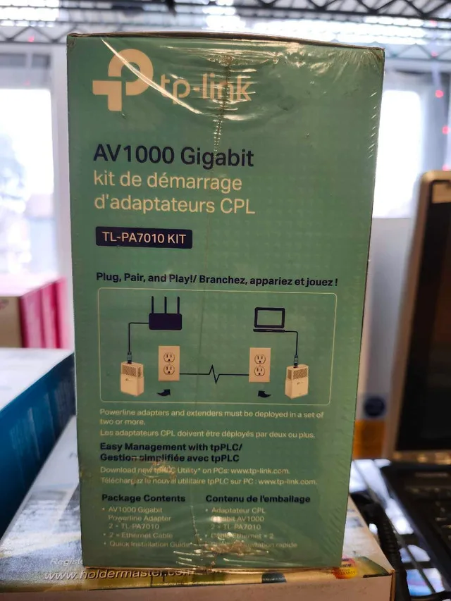 TP-Link AV1000 Gigabit Powerline Starter Kit image indicator(3)