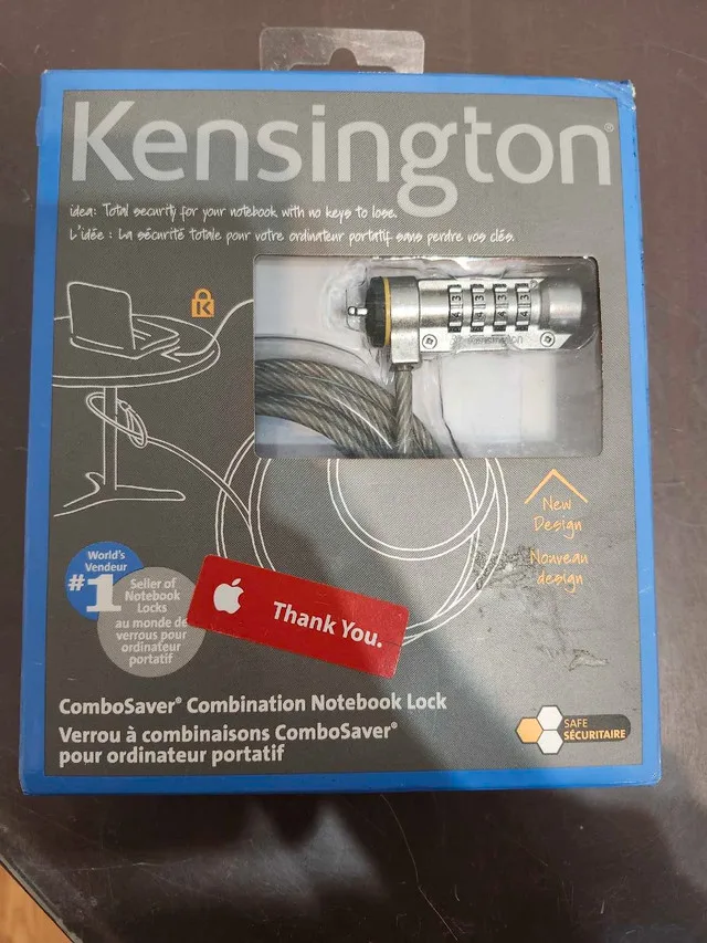 Kensington ComboSaver Combination Notebook Lock thumbnail
