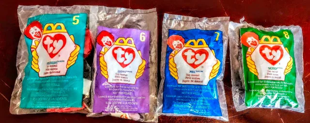 *RARE* TY Teenie Beanie Babies Complete Set image indicator(2)