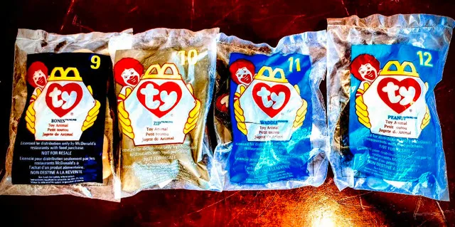 *RARE* TY Teenie Beanie Babies Complete Set image indicator(3)