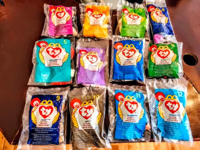 *RARE* TY Teenie Beanie Babies Complete Set image indicator(4)