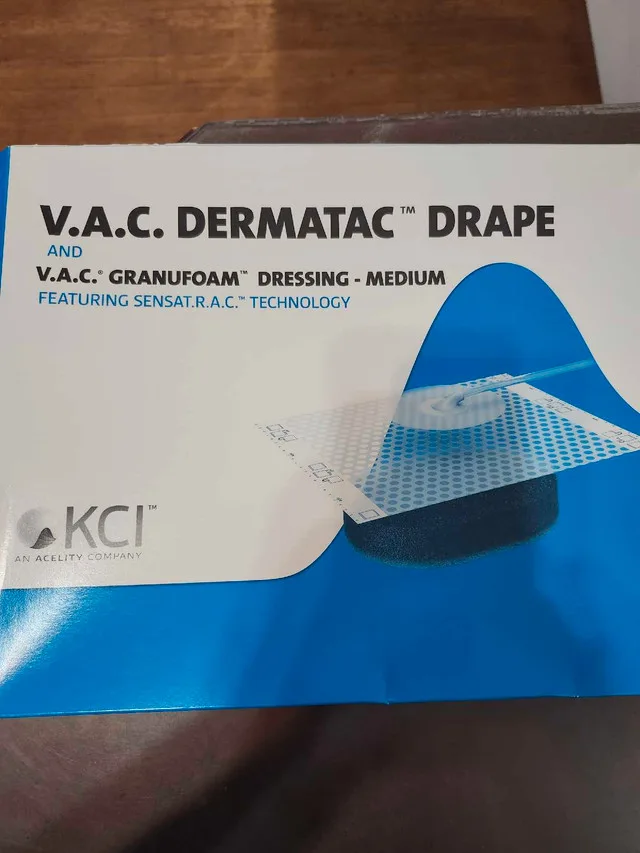 KCI V.A.C. DermaTac Drape and V.A.C Granufoam Dressing image indicator(3)